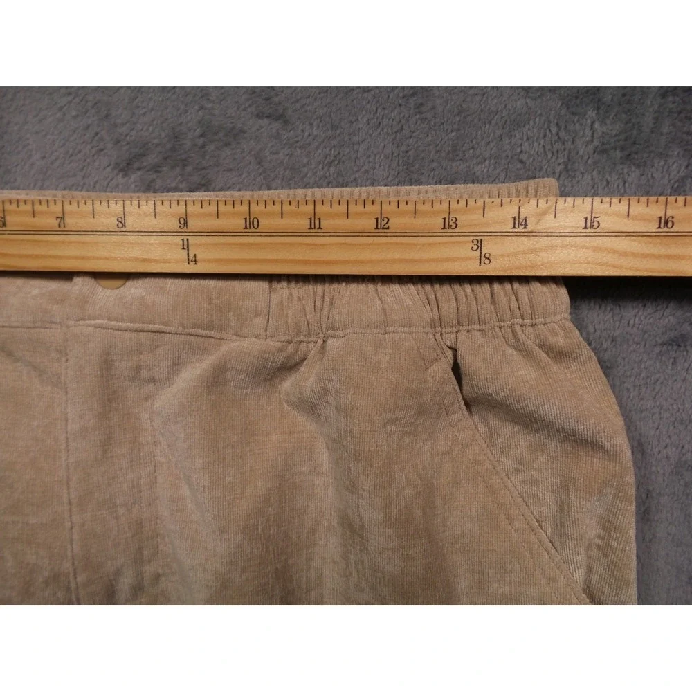 Nike Air Jordan Pants Womens Size Medium Brown Corduroy‎ Chicago Cargo Pockets